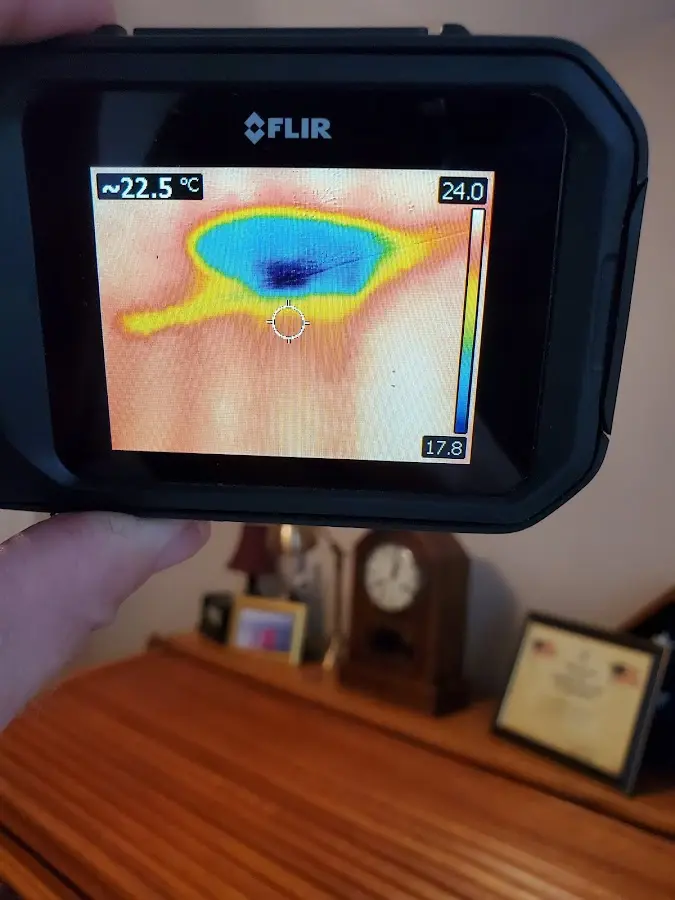 Thermal imaging inspection for water damage in Lauderdale-by-the-Sea